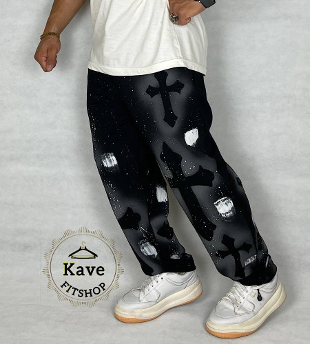 شلوار بگ مردانه جنس پنبه مدل پیستوله جاگر