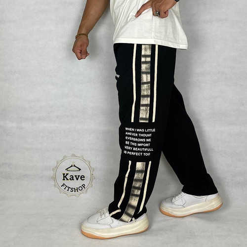 شلوار مردانه بگ مدل نوارکنفی آبرنگی | بالنسیگا