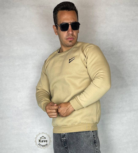 دورس مردانه مدل بیسیک داخل کرکی کرم | نایک