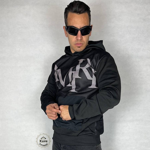 هودی مردانه اسپرت داخل کرکی مشکی | امیری